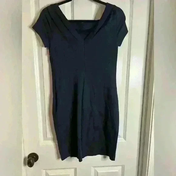 Banana Republic Navy Blue Dress - Picture 5 of 5